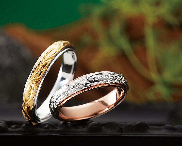 ハワイアンリング特集 | ブライダルリング特集 | 婚約指輪・結婚指輪の 