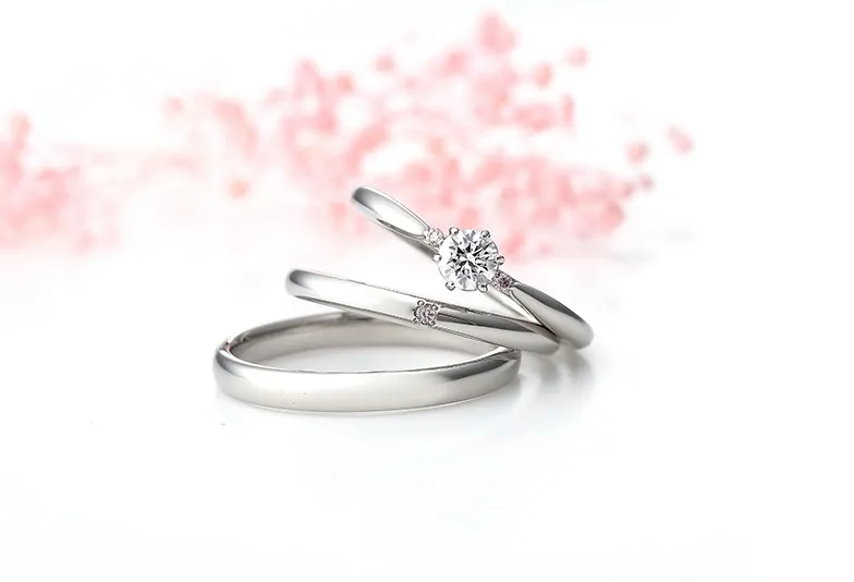 MILK＆Strawberry（ミルク＆ストロベリー）はピンクダイヤモンドがセッティングされた結婚指輪・婚約指輪のブランドです