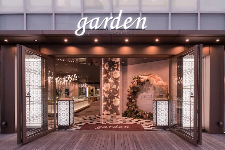 大阪・心斎橋エリアにある結婚指輪・婚約指輪の "garden 心斎橋"