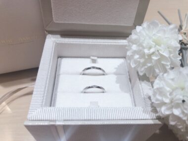 大阪 結婚指輪 購入者の声画像