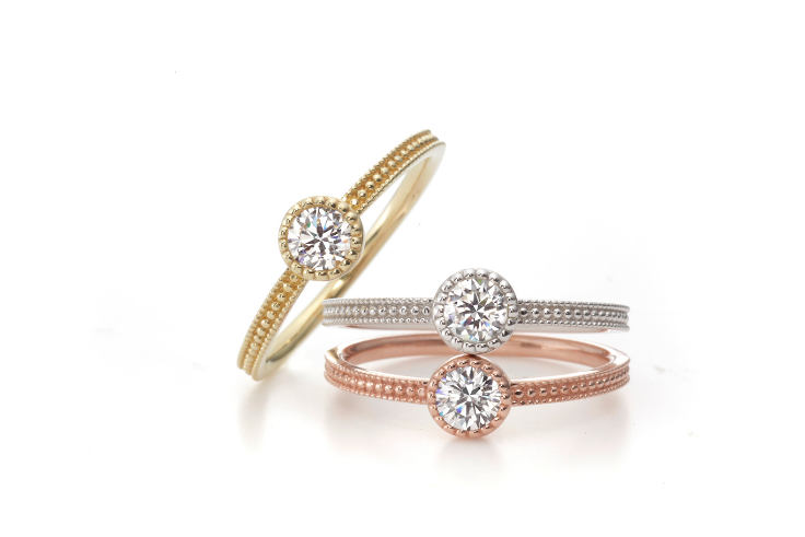 エンゲージリング マリッジリング セットリング プラチナ K18ゴールド ピンクゴールド イエローゴールド ホワイトゴールド ダイヤモンド 結婚指輪 婚約指輪 コンビネーションリング コンビリング おしゃれ シンプル 重ね付け ハーフエタニティ ハーフエタニティリング 記念日 ペアリング